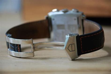 tag heuer replacement strap genuine.